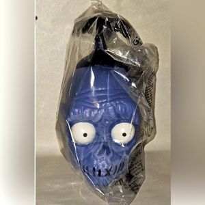 Cinemark Regal Beetlejuice Bob Shrunken Head Sippy Cup + Straw - BRAND NEW